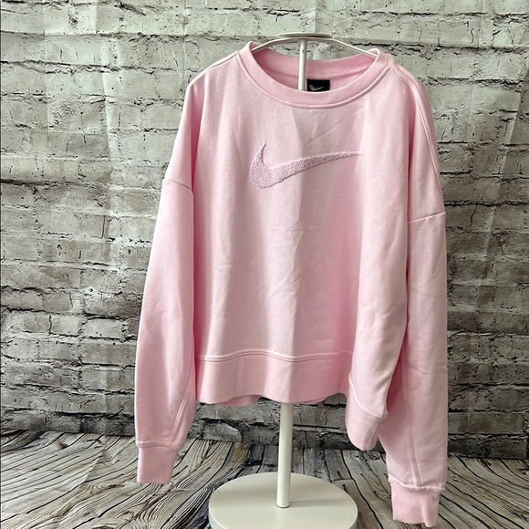 Nike Women's Pink Sweatshirt - Picture 1 of 6